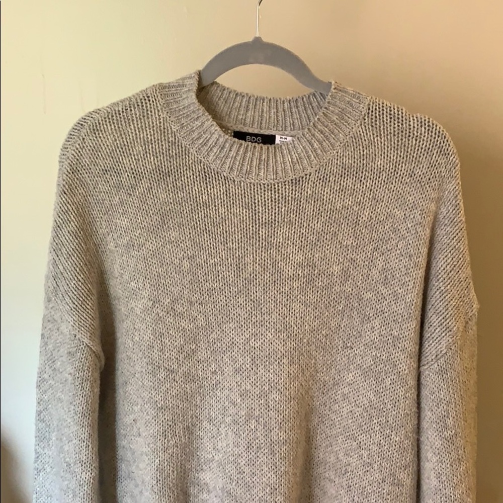 Oversized Gray Sweater